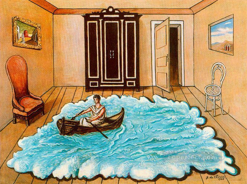 the return of ulysses 1968 Giorgio de Chirico Metaphysical surrealism Oil Paintings